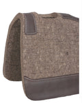 DARK GREY CONTOURED WOOL FELT PAD (30" X 30")