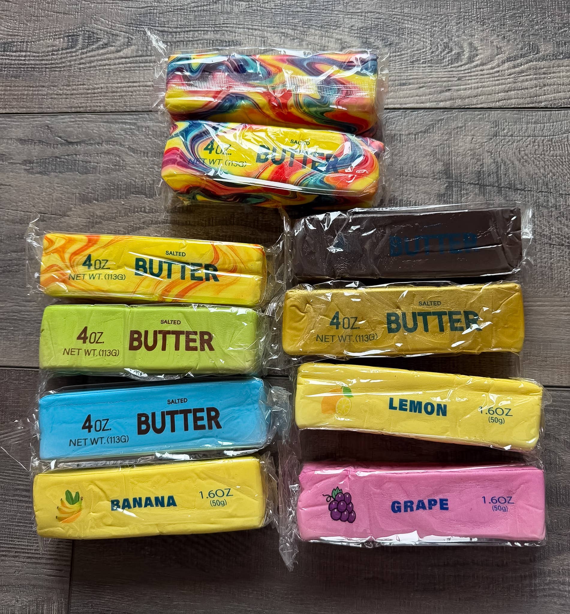 Squishy Squish Stick of Butter 9 Colors