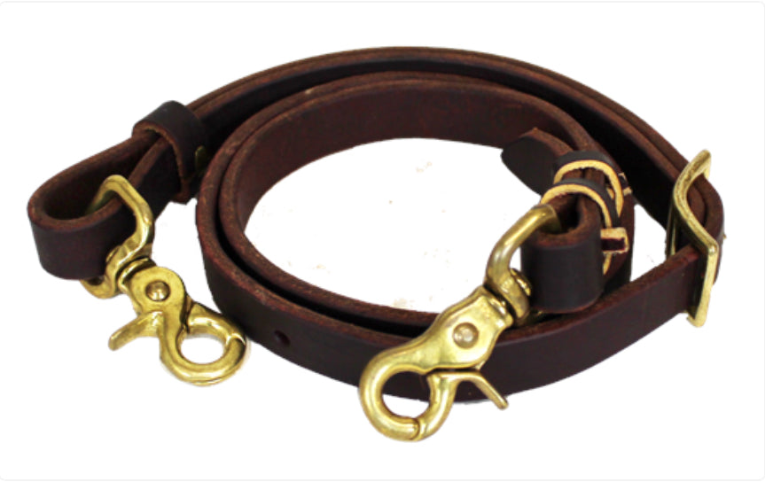 3/4" LATIGO LEATHER TIE DOWN STRAP