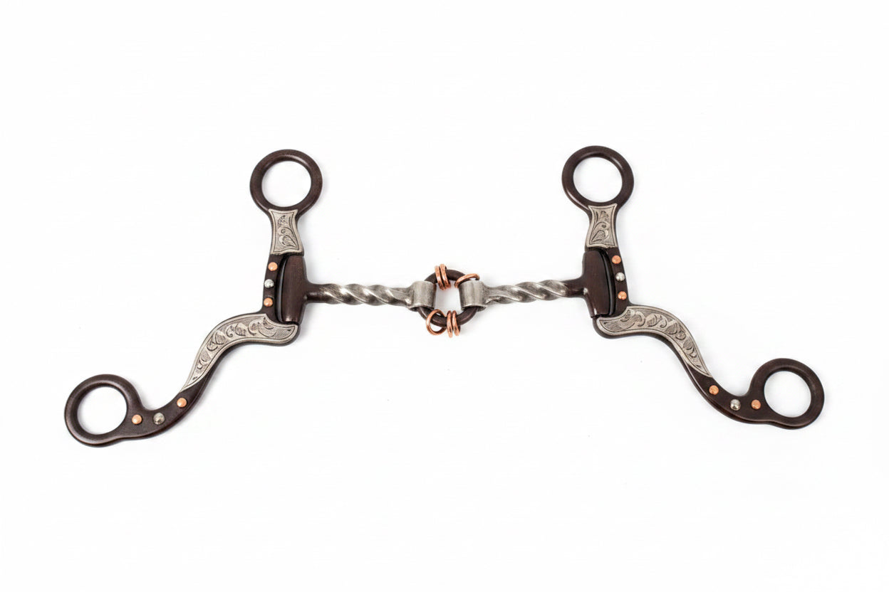 Brown steel slow twist bit