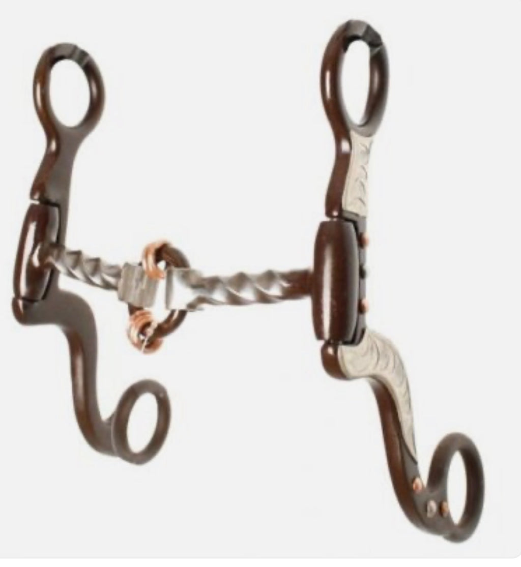 Brown steel slow twist bit