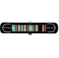 Pony Size Teal Serape Neoprene Bottom Girth