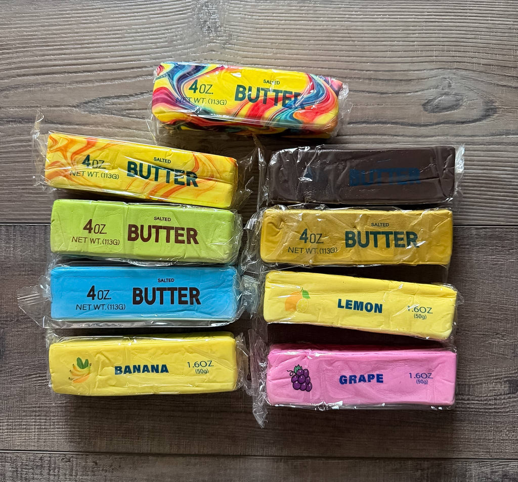 Squishy Squish Stick of Butter 9 Colors