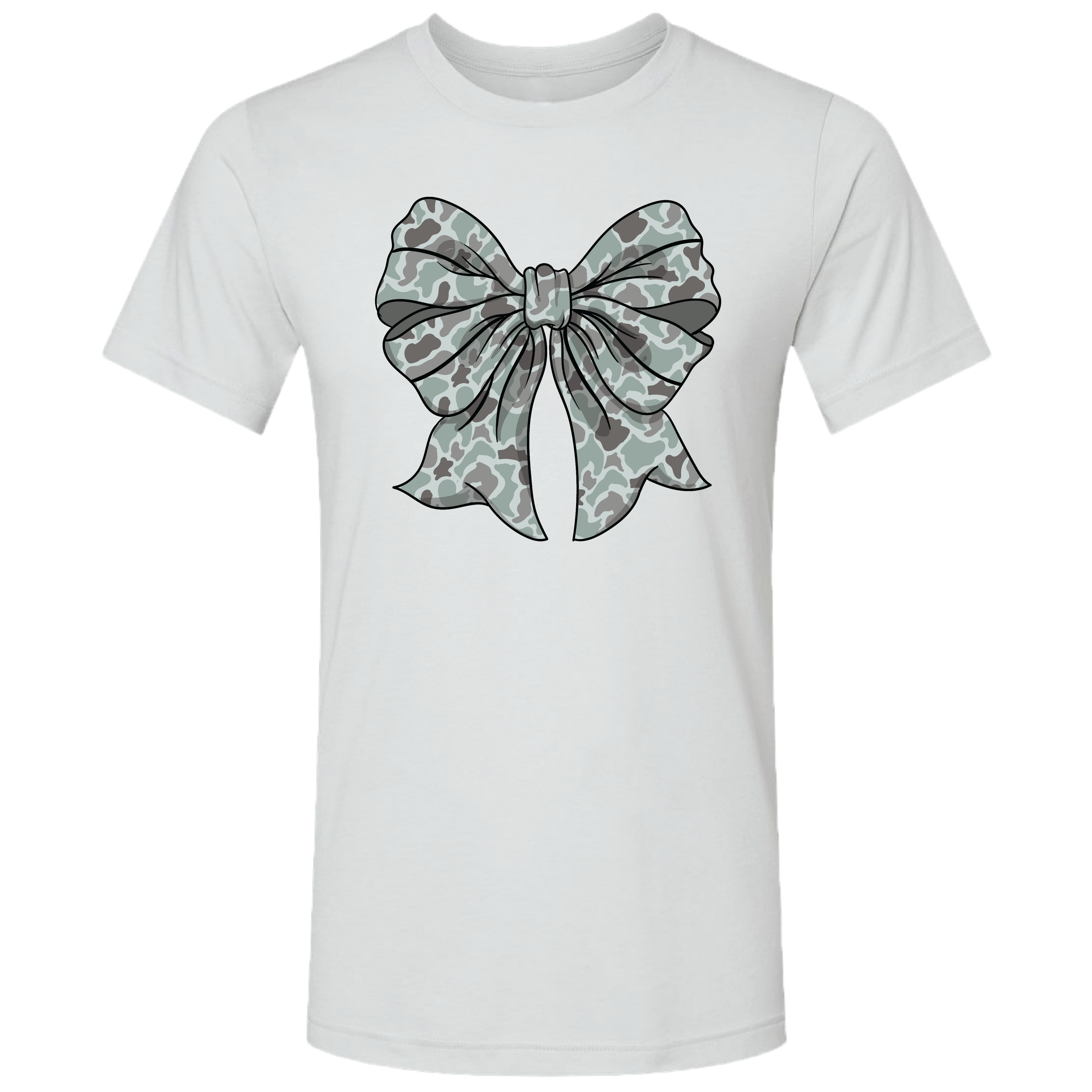 LM-209 Camo Bow Heather Silver
