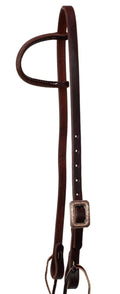 Antique Copper Buckle Headstall
