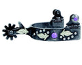 Purple Dot Feather Spurs