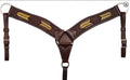 BASKETWEAVE + RAWHIDE ARROWS BREAST COLLAR