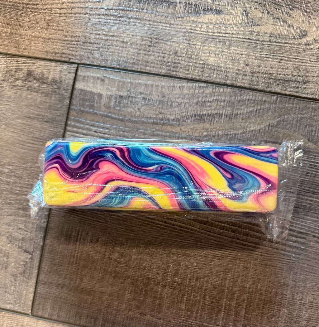 Tie Dye Rainbow Squishy Squish Stick of Butter