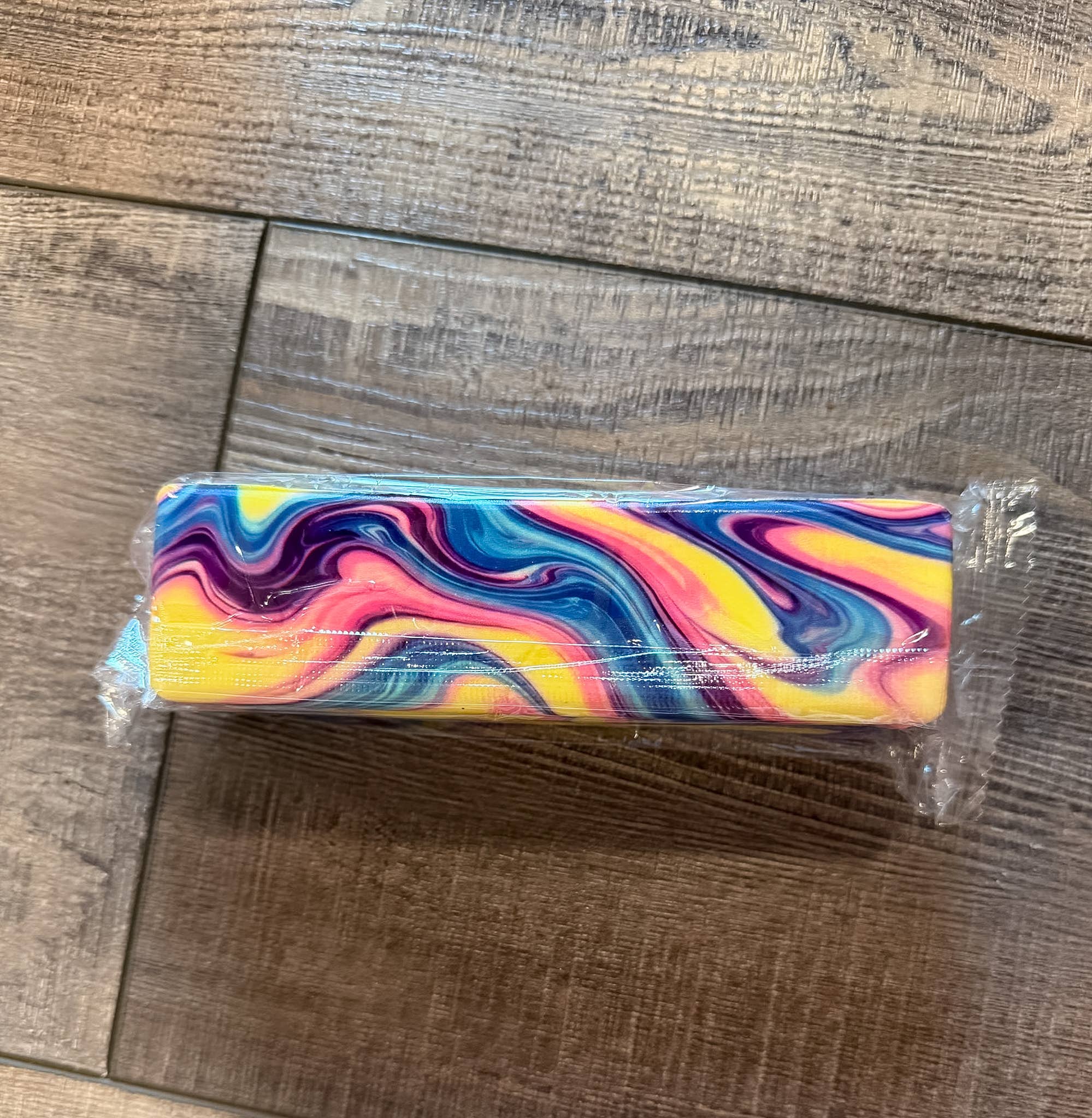 Tie Dye Rainbow Squishy Squish Stick of Butter