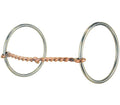 Twisted copper light loose ring Snaffle bit