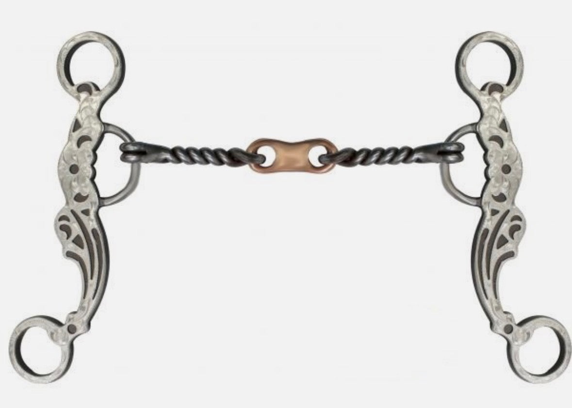 5” Twisted Mouth Bit w/ Copper Dogbone center