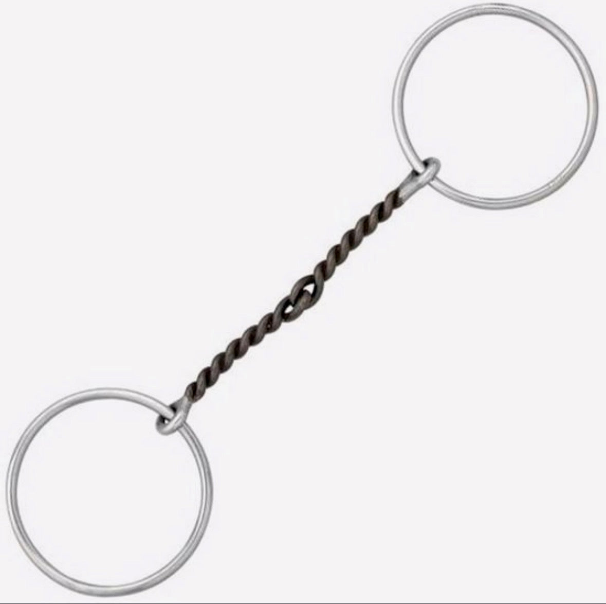 Twisted iron bit