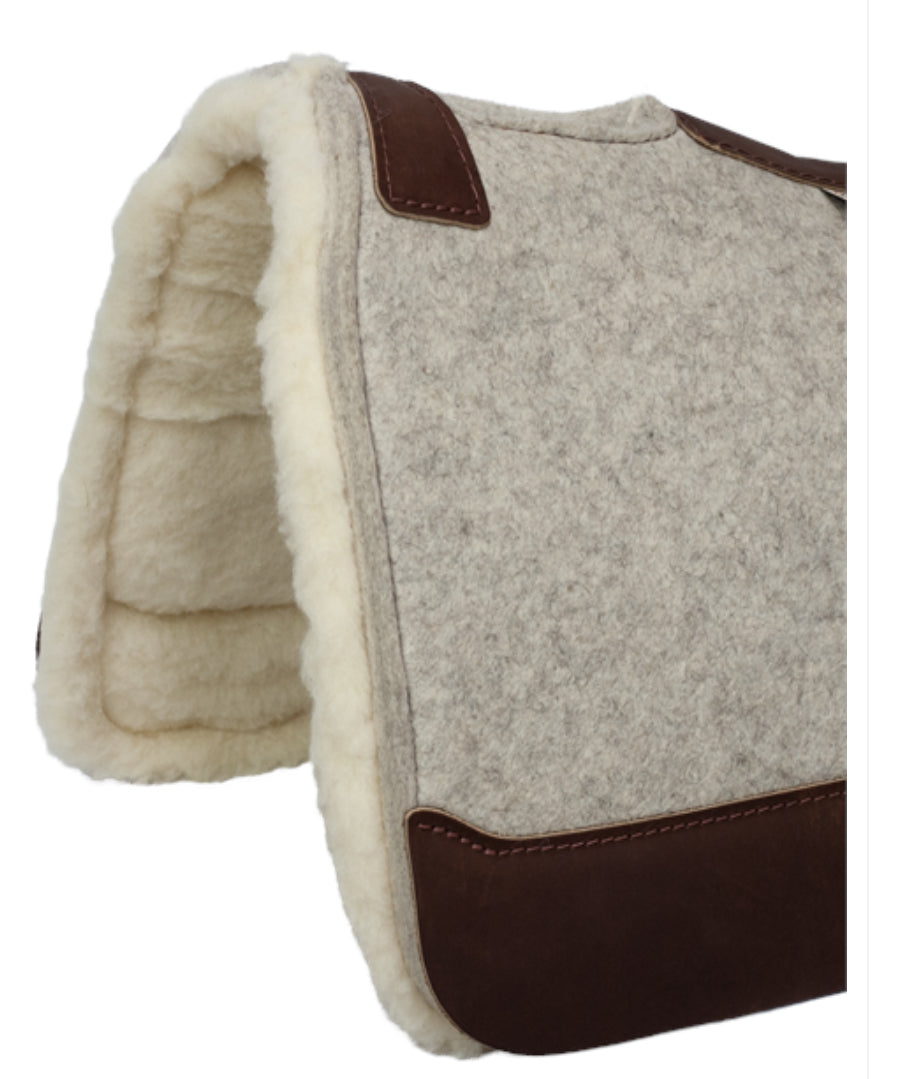5 STAR EQUINE "THE PERFORMER" SADDLE PAD - FLEECE LINED (1")