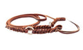 PROFESSIONAL'S CHOICE BURGUNDY BLEEDING HEART RING ROPING REIN