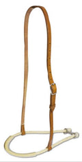 Rubber covered rope tie down with Argentina cow leather strap