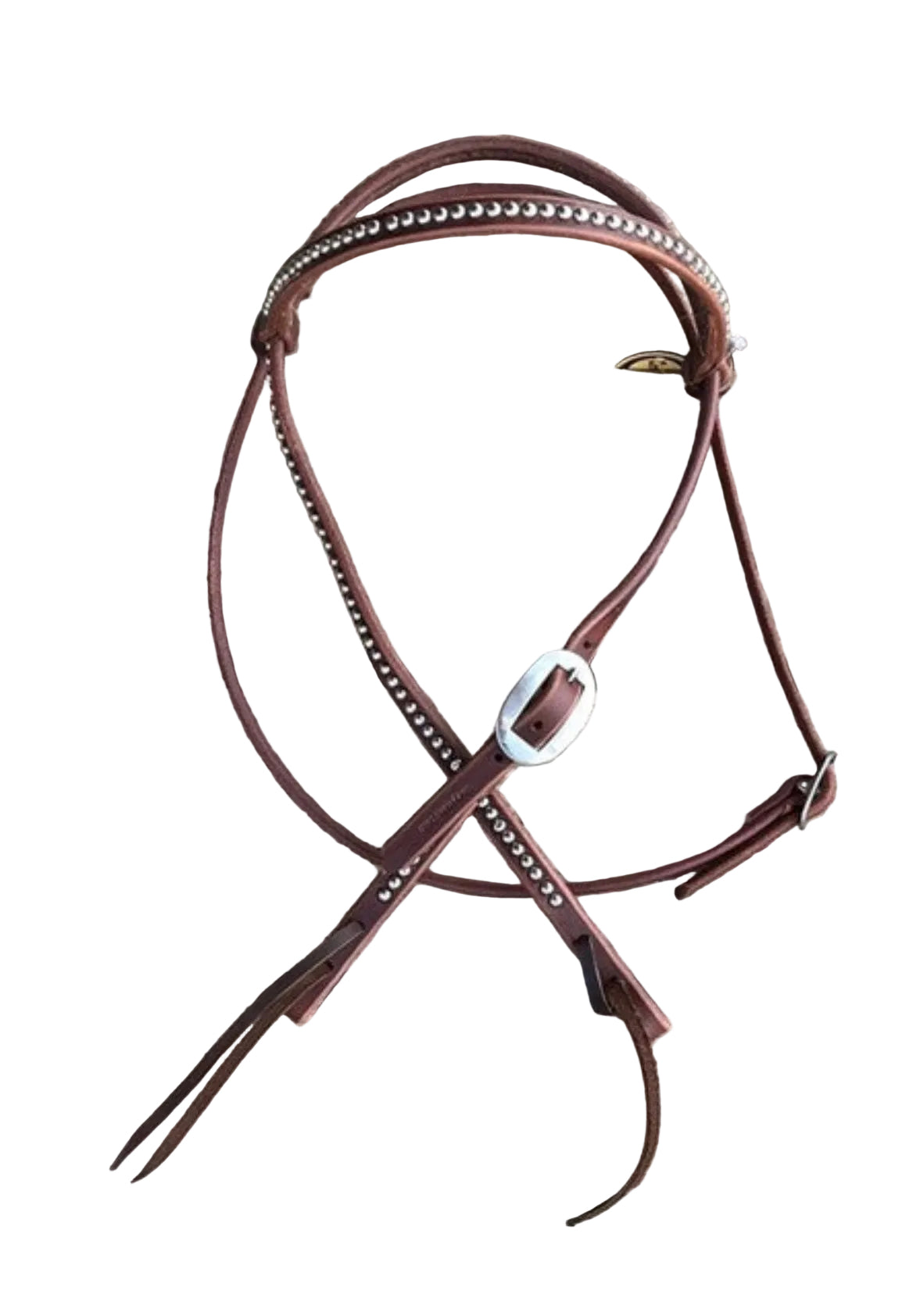Cowperson Tack Dotted Cowboy Browband Headstall