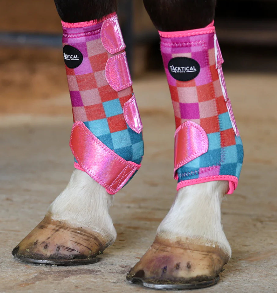 DIEGO WITH SPARKLE VELCRO SPLINT BOOTS (PAIR)