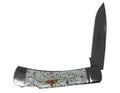 Old Ram Manual Folding Knife - Steer Head