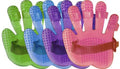 Adjustable Glitter Rubber Curry Mitt