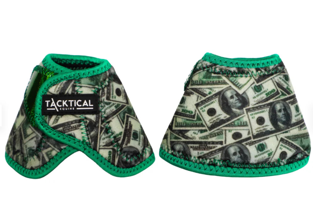 DADDY'S MONEY WITH SPARKLE VELCRO BELL BOOTS