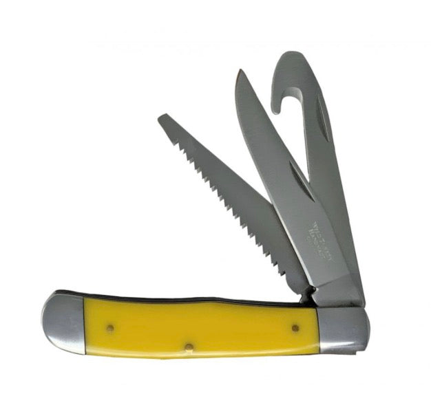 Wild Turkey Pocket Knife with Hoof Pick & Saw Blade