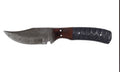 Lariat Trailhand - Hand-Forged Damascus Skinning & Camping Knife