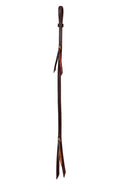 Oiled deluxe leather quirt with tassel