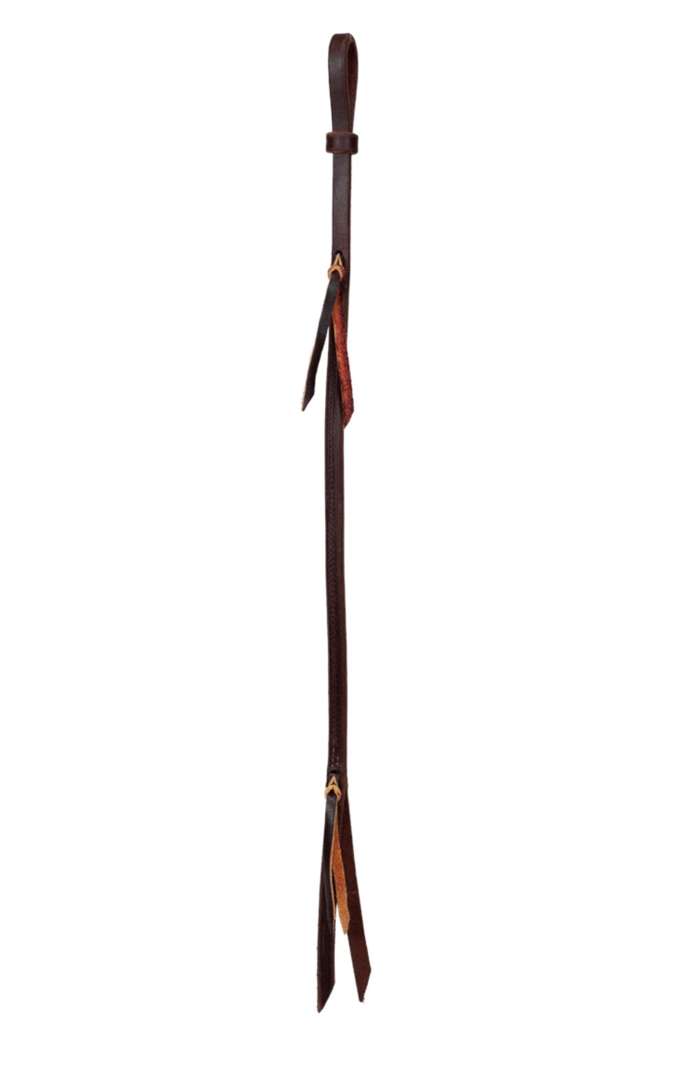 Oiled deluxe leather quirt with tassel