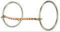 THIN TWISTED COPPER O-RING SNAFFLE BIT