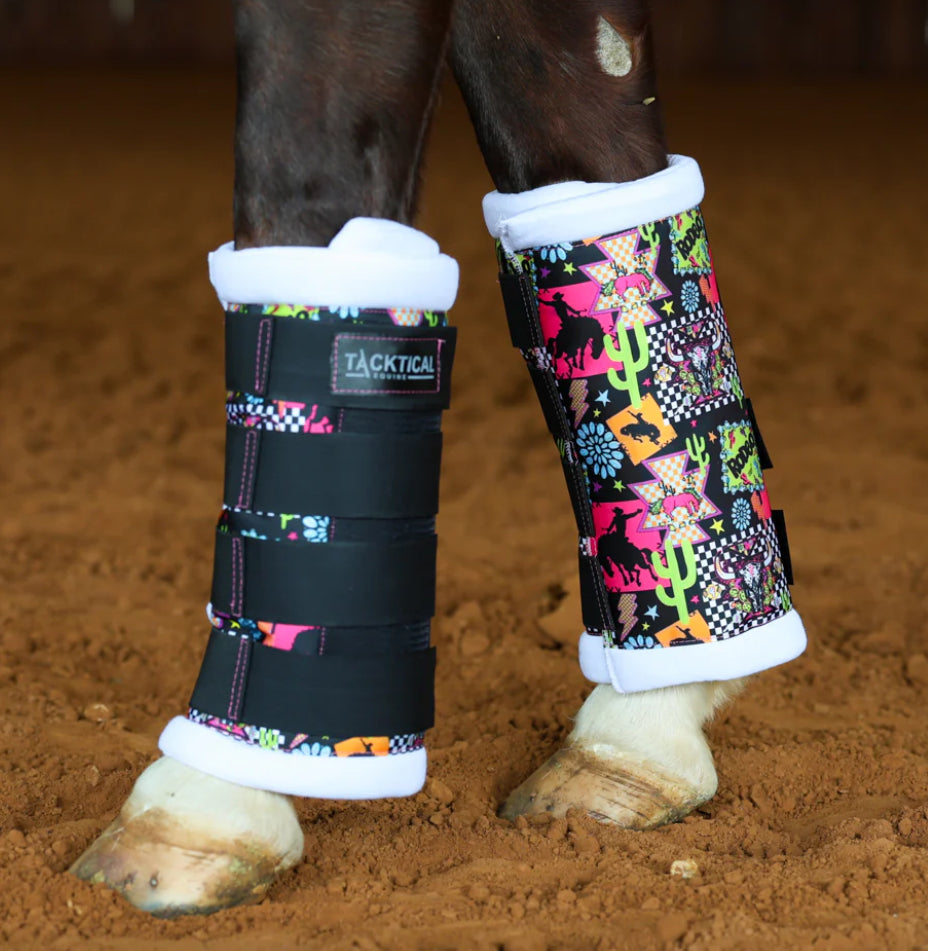 WESTERN NEON QUICK WRAP STANDING WRAP (Pair of 2)
