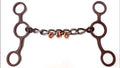 JR Cowhorse 5" Sweet Iron Chain w/Copper Loops Antique Brown Coated
