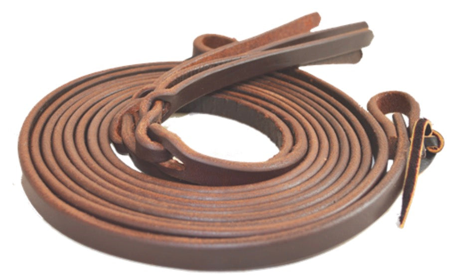 5/8" OILED HARNESS LEATHER SPLIT REINS