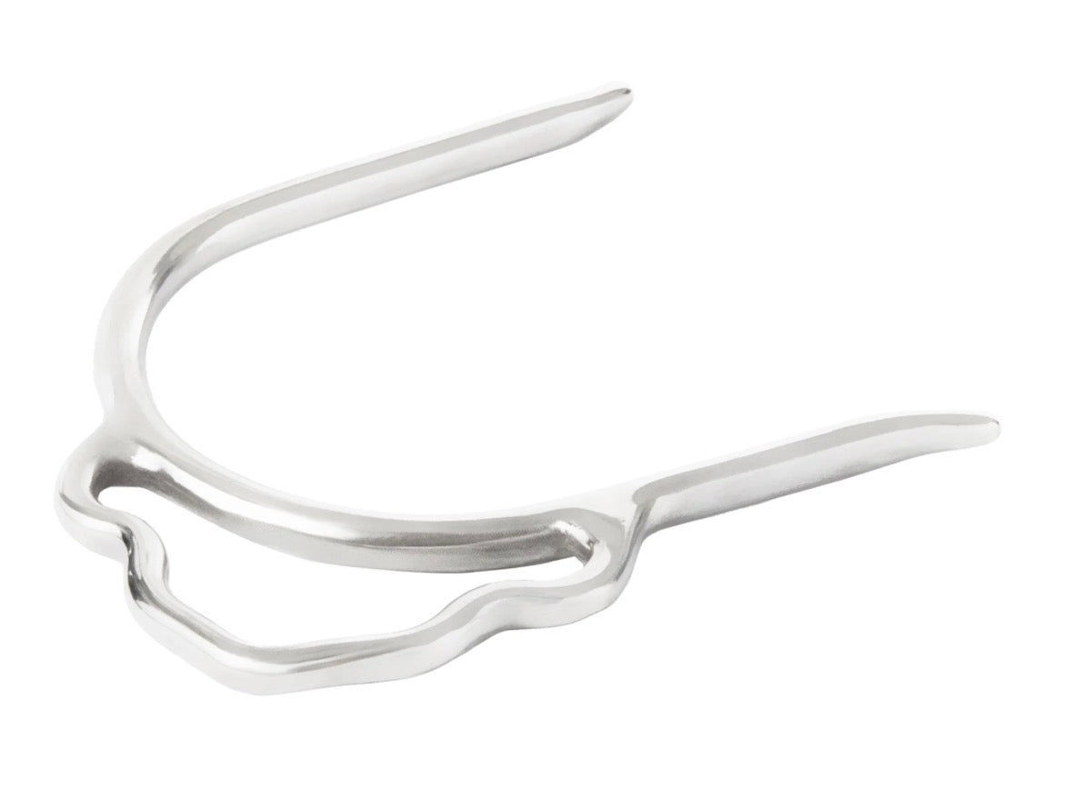 Silver Slip on Spurs